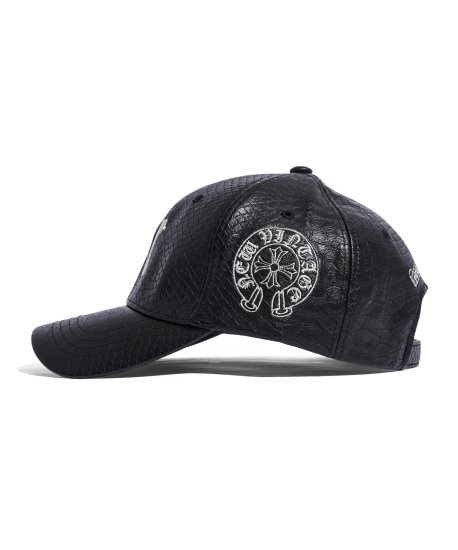 NEWVINTAGE(ニューヴィンテージ)キャップ NV LOGO PU PYTHON LETHER CAP | NEWVINTAGE公式通販サイト