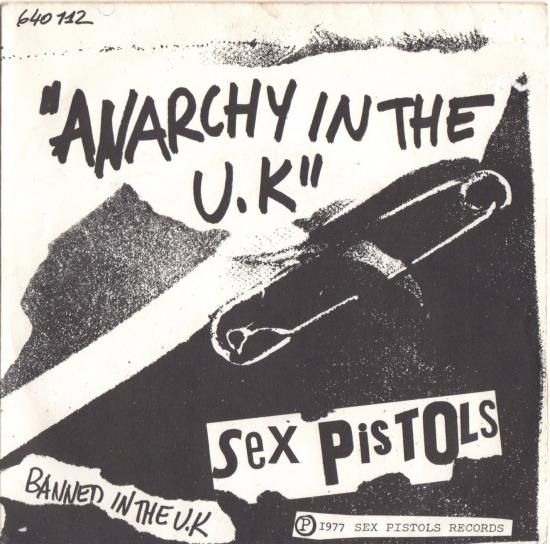 Sex Pistols/Anarchy In The UK 7インチ カラー盤 - 洋楽