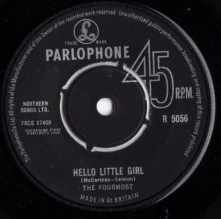 THE FOURMOST - Hello Little Girl