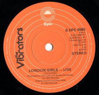 THE VIBRATORS - London Girls (Live)