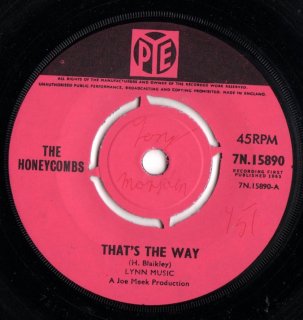 THE HONEYCOMBS - That's The Way