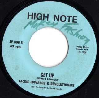 JACKIE EDWARDS & REVOLUTIONERS - Get Up