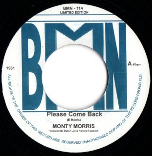 ERIC MONTY MORRIS - Please Come Back