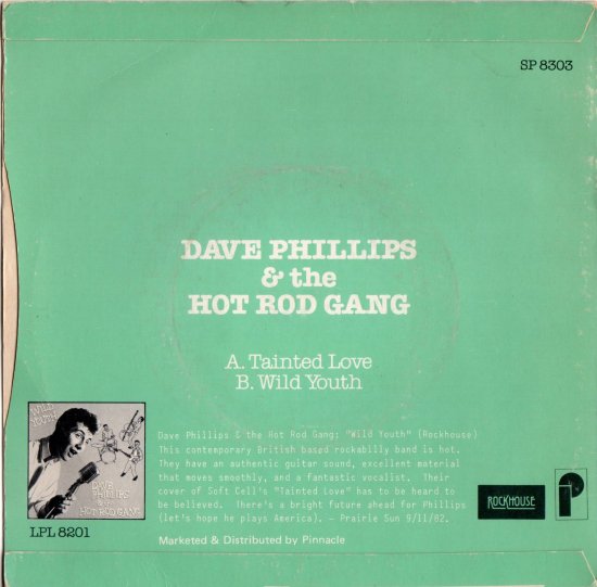 DAVE PHILLIPS u0026 THE HOT ROD GANG - Tainted Love