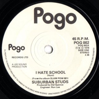 SUBURBAN STUDS - I Hate School