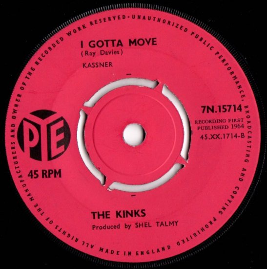 THE KINKS - All Day And All Of The Night