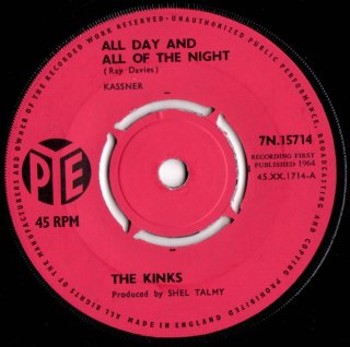 THE KINKS - All Day And All Of The Night