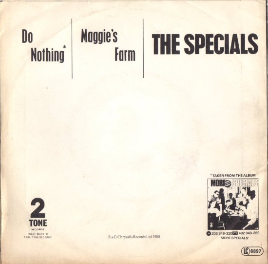 THE SPECIALS - Do Nothing