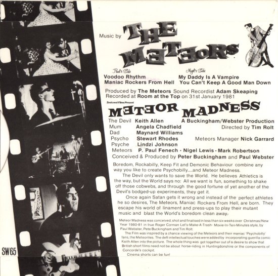 THE METEORS - Meteor Madness E.P.