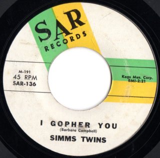 SIMMS TWINS - I Gopher You