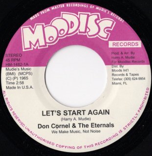 DON CORNEL & THE ETERNALS - Let's Start Again