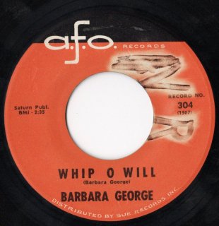 BARBARA GEORGE - Whip O Will