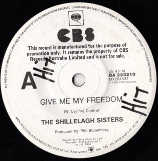 THE SHILLELAGH SISTERS - Give Me My Freedom