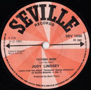 JUDY LINDSEY - Fujiyama Mama