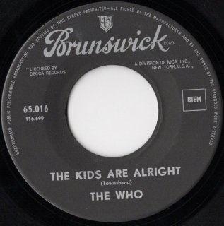 THE WHO - The Kids Are Alright