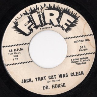 DR. HORSE - Jack, That Cat Was Clean