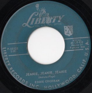 EDDIE COCHRAN - Jeanie, Jeanie, Jeanie