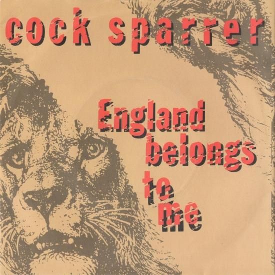 cock sparrer England belongs to me 7インチ-