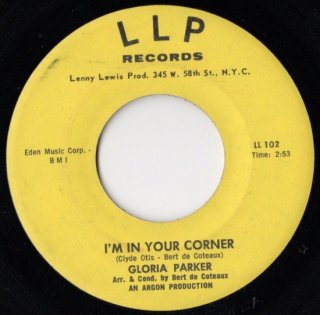 GLORIA PARKER - I'm In Your Corner
