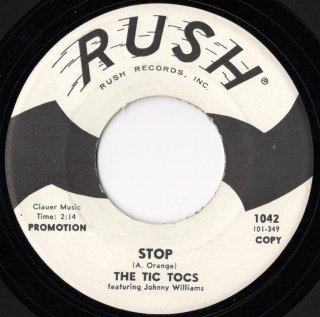 THE TIC TOCS FEATURING JOHNNY WILLIAMS - Stop