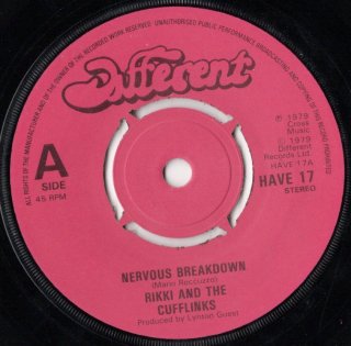 RIKKI AND THE CUFFLINKS - Nervous Breakdown