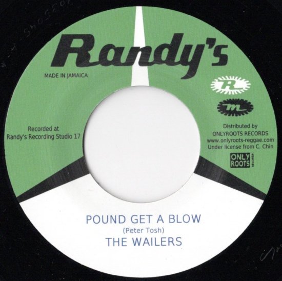 レゲエ レコード WAILER'S POUND GET A BLOW 与え - 洋楽