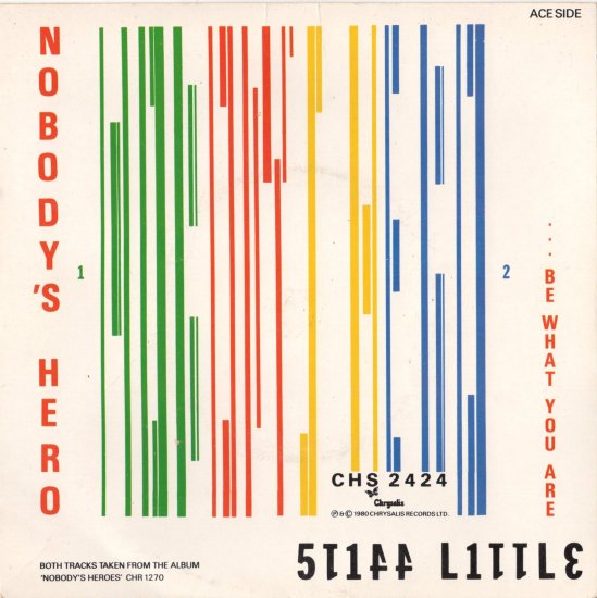Stiff Little Fingers Nobodys Heroes - 洋楽