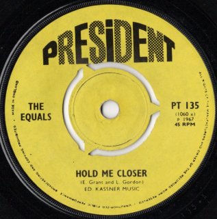 THE EQUALS - Hold Me Closer