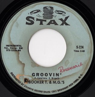 BOOKER T. & M.G.'S - Groovin'