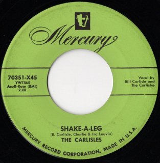 THE CARLISLES - Shake-A-Leg