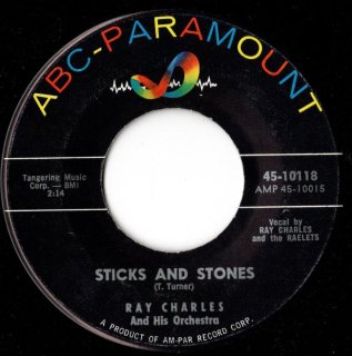 RAY CHARLES AND HIS ORCHESTRA - Stick And Stones