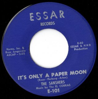 <img class='new_mark_img1' src='https://img.shop-pro.jp/img/new/icons15.gif' style='border:none;display:inline;margin:0px;padding:0px;width:auto;' />THE SANSHERS - It's Only A Paper Moon