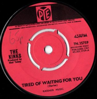 THE KINKS - Tired Of Waiting For You