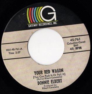 DONNIE ELBERT - Your Red Wagon