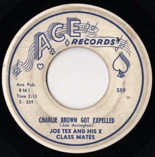 JOE TEX AND HIS X CLASS MATES - Charlie Brown Got Expelled