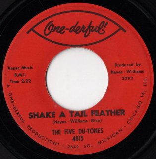 THE FIVE DU-TONES - Shake A Tail Feather