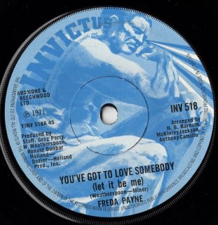 FREDA PAYNE - You've Got To Love Somebody (Let It Be Me)