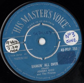 JOHNNY KIDD AND THE PIRATES - Shakin' All Over