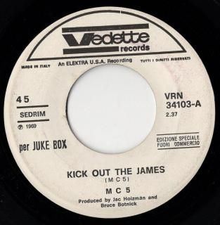 <img class='new_mark_img1' src='https://img.shop-pro.jp/img/new/icons15.gif' style='border:none;display:inline;margin:0px;padding:0px;width:auto;' />MC5 - Kick Out The James