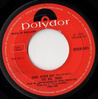 <img class='new_mark_img1' src='https://img.shop-pro.jp/img/new/icons15.gif' style='border:none;display:inline;margin:0px;padding:0px;width:auto;' />THE BIG THREE - Some Other Guy