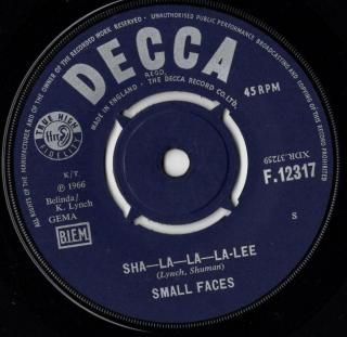 <img class='new_mark_img1' src='https://img.shop-pro.jp/img/new/icons15.gif' style='border:none;display:inline;margin:0px;padding:0px;width:auto;' />SMALL FACES - Sha-La-La-La-Lee