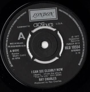 <img class='new_mark_img1' src='https://img.shop-pro.jp/img/new/icons15.gif' style='border:none;display:inline;margin:0px;padding:0px;width:auto;' />RAY CHARLES - I Can See Clearly Now
