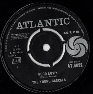 <img class='new_mark_img1' src='https://img.shop-pro.jp/img/new/icons15.gif' style='border:none;display:inline;margin:0px;padding:0px;width:auto;' />THE YOUNG RASCALS - Good Lovin'