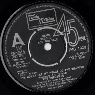 <img class='new_mark_img1' src='https://img.shop-pro.jp/img/new/icons15.gif' style='border:none;display:inline;margin:0px;padding:0px;width:auto;' />THE SUPREMES - I'm Gonna Let My Heart Do The Walking