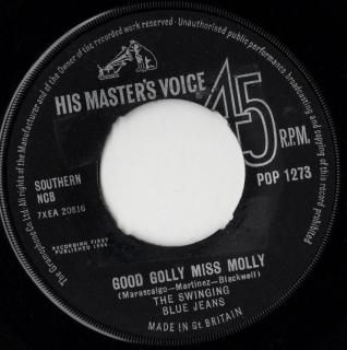 <img class='new_mark_img1' src='https://img.shop-pro.jp/img/new/icons15.gif' style='border:none;display:inline;margin:0px;padding:0px;width:auto;' />THE SWINGING BLUE JEANS - Good Golly Miss Molly