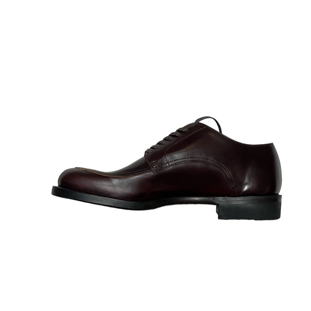 予約商品】2024年9月～12月入荷予定 Makers(メイカーズ) Cordovan(コードバン) V tip Blucher Burgundy  【CVDN-02】