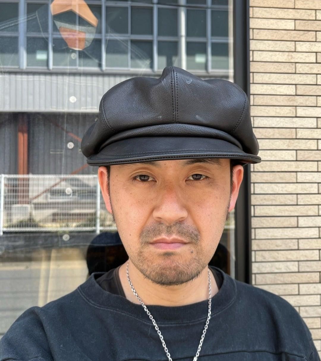 JELADO × Sturdy Leather Casquette Black 【AG83732】 | Fresno 