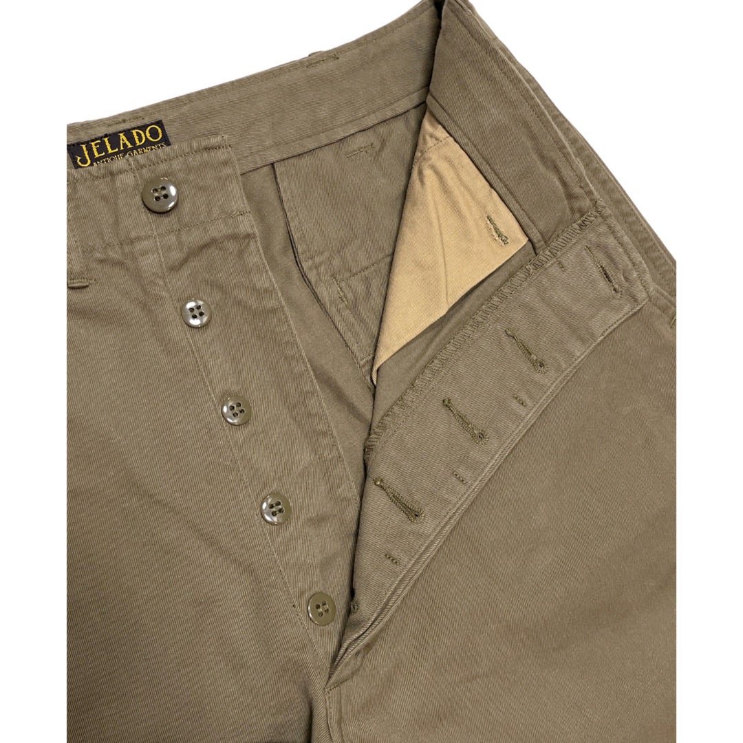 JELADO(ジェラード) 41Khaki Lastresort Chino Cloth(41カーキ ラスト 