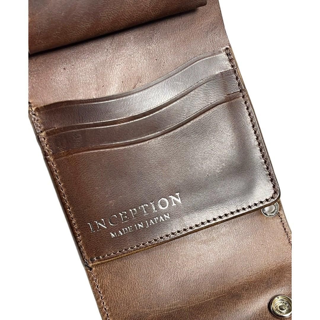 Inception(インセプション)Horse Butt Leather Trucker Wallet Short