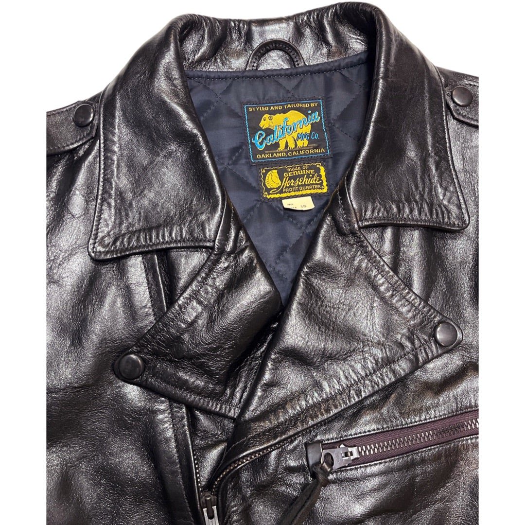 予約商品】2025年1月～2月入荷予定 Rainbow Country(レインボーカントリー) Horsehide Double Riders  Jacket 